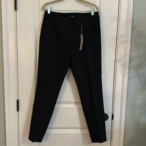 LOFT Julie Skinny Black Pants